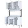 Hanah Home Armario Multiusos Blanco 120x198,6x40 cm